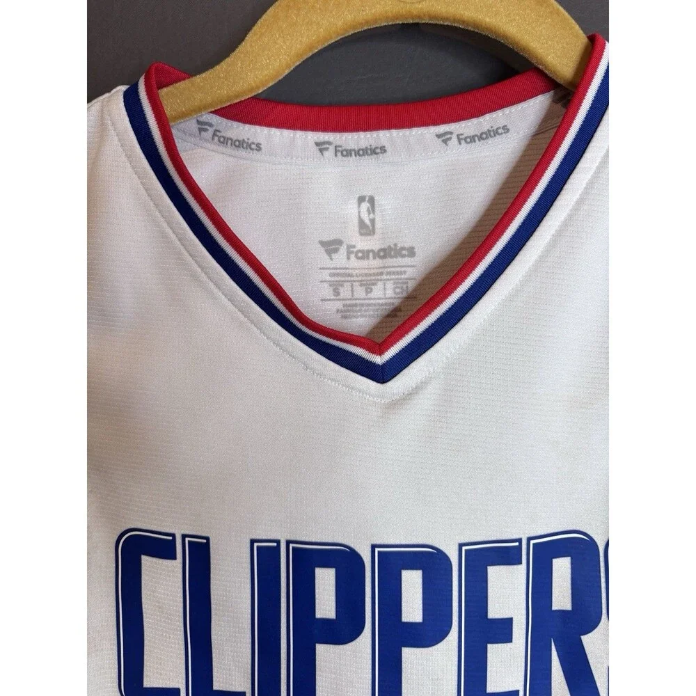 Kawhi Leonard LA Clippers #2 Fanatics NBA Youth Small White Basketball Jersey